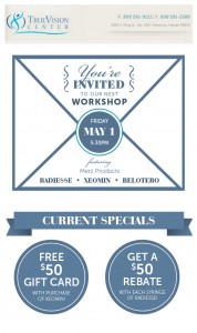 May 1, 2015 Workshop